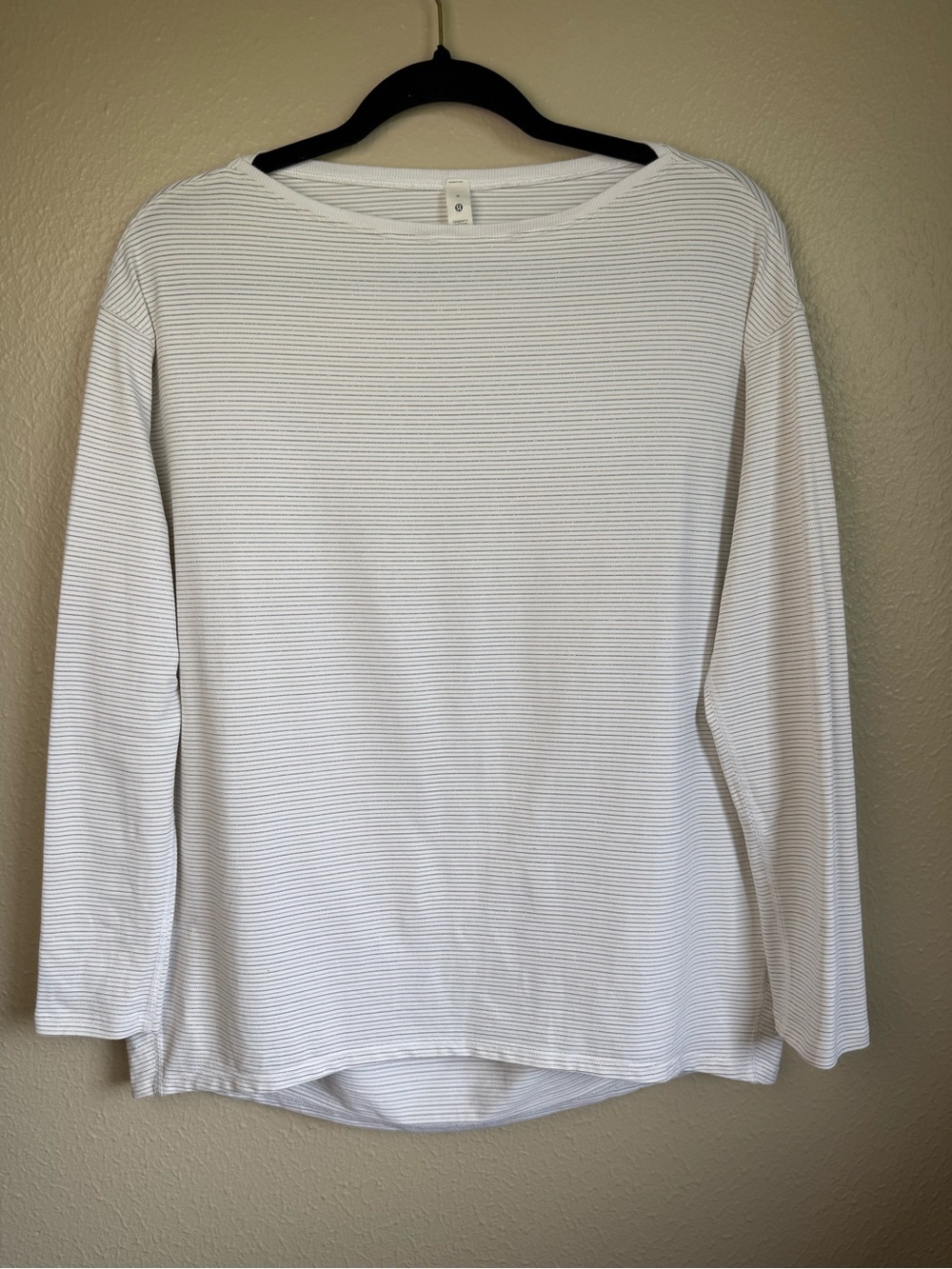 Lululemon Back In Action Organic Cotton Long-Sleeve Shirt